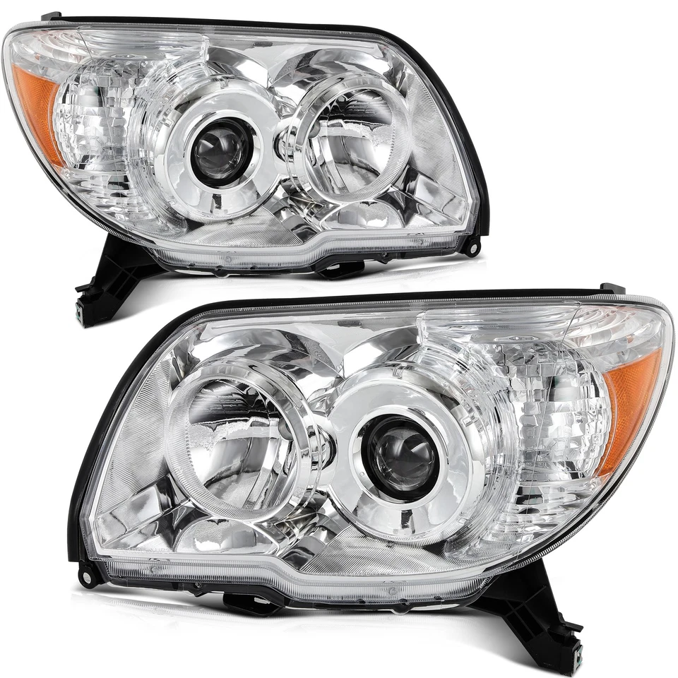 For Toyota 4Runner 2006-2009 Projector Headlights Assembly Pair Left + Right Foto 2 de 4