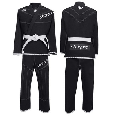 Starpro ''Inspire'' Professional BJJ Gi - schwarz - Größe A4 vorgeschrumpft