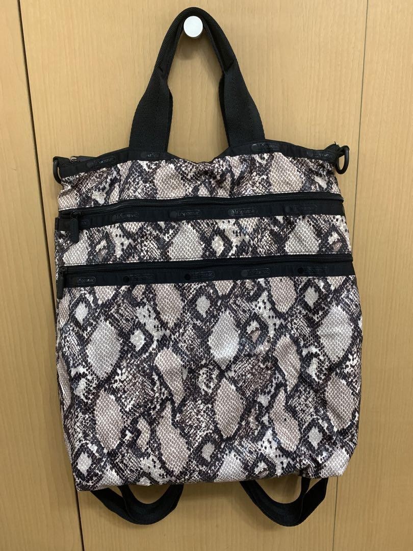 LeSportsack Python Pattern 3way Backpack - image 1