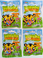 MOSHI MONSTERS SERIES 2. 4 x BLIND BAGS  EACH CONTAIN 2 CHARMLINGS + 1 WRISTBAND