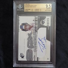 Drew Brees Rookie Cards Checklist and Autographed Memorabilia Guide 20