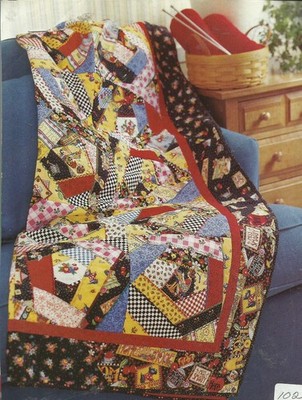 F0102 CRAZY FOR YOU QUILT PATTERN/INSTRUCTIONS