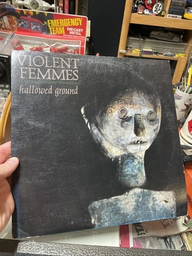 VIOLENT FEMMES Hallowed Ground LP 1984, Badly Warped Vinyl READ Good For Cover