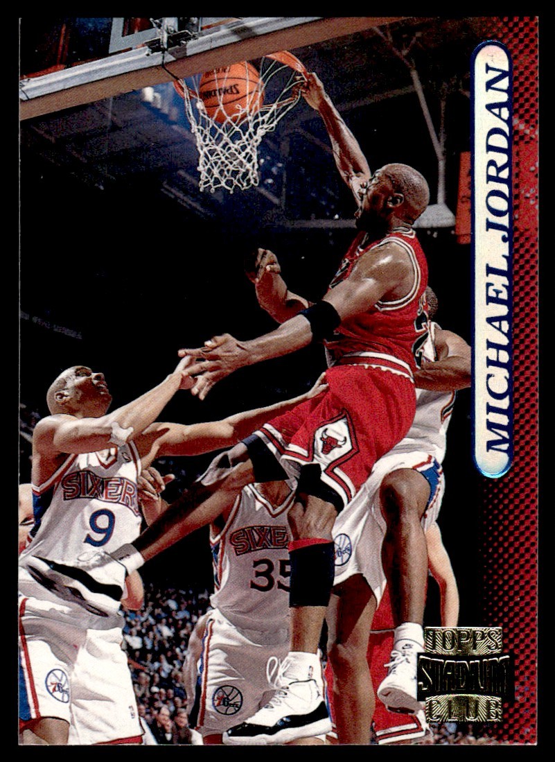 1996-97 Topps Stadium Club M9 Michael Jordan Chicago Bulls #101