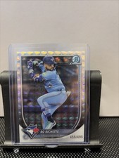 2025 Bowman Chrome Bo Bichette Geometric Refractor #/499 Blue Jays