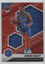 2020-21 Panini Mosaic Mosaic Red Wave Prizm Darius Bazley #188 0c6