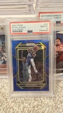 2022-23 Panini Prizm Ochai Agbaji #267 RC Blue Prizm /199 PSA 10 🏀🏀🏀