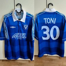 Maglia calcio Vicenza Luca Toni 2000 2001 umbro