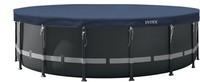 Intex Pool Deluxe Abdeckplane Rund Ø 457Cm ÜBerhang 20Cm 28085