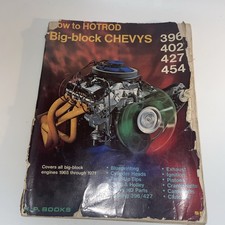 How to HOTROD Big-block Chevys 65-1971 Book HPBooks Engines 396 402 427  454