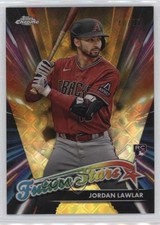 2024 Topps Chrome Logofractor Edition Gold Refractor 48/50 Jordan Lawlar 0vf5