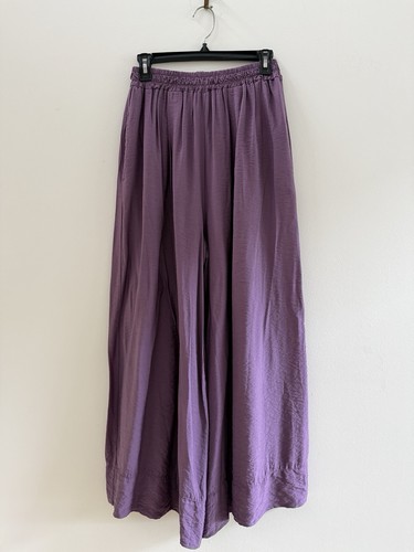 DEVITALIA Wide-Leg Flowy Lightweight Pant Pants, One Size