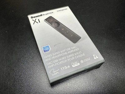 Sound Blaster X1 Hi-res Super X-Fi External USB DAC and Headphone Amplifier