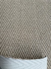 Sisal Fibre Stair Carpet 110cm Wide. 3.30m long. Herringbone design. 