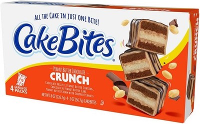 The Original Cakebites by Cookies United, Grab-and-Go Bite-Sized Sna,