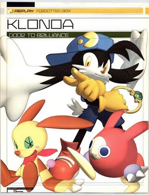 Klonoa - PlayStation PS1 PS2 Game - Vintage Original Print Ad/Poster Promo Art