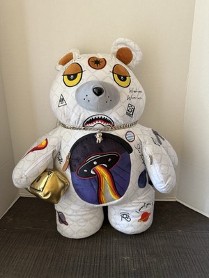 SPRAYGROUND UFO SPACED OUT MONEYBEAR TEDDYBEAR BACKPACK ALIEN BAG LIMITED ED