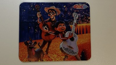 Disney PIXAR COCO Mausmatte Computer/Laptop Größe 24cmx20cmx0,5cm