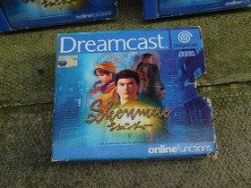 Shenmue Sega Dreamcast FULL SET BOXED Complete with Manuals