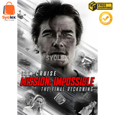 DVD Mission: Impossible - The Final Reckoning 2025 All Region Free Shipping
