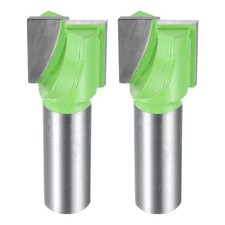 2pcs Bottom Cleaning Router Bits 1/2" Shank 25/32" x 25/32" Cut Carbide Tipped