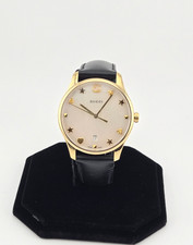 Gucci G-Timeless MOP Dial Leather Band Women's Watch- YA1264044