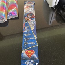 X KITES 23" DC Comics Superman SKYDIAMOND Poly Diamond KITE Assembles in seconds