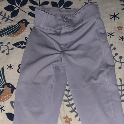 Champro Youth Unisex Baseball/Softball Pants Gray Size Youth S
