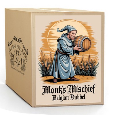 Label Peelers Monks Mischief Belgian Dubbel Beer Kit - Extract