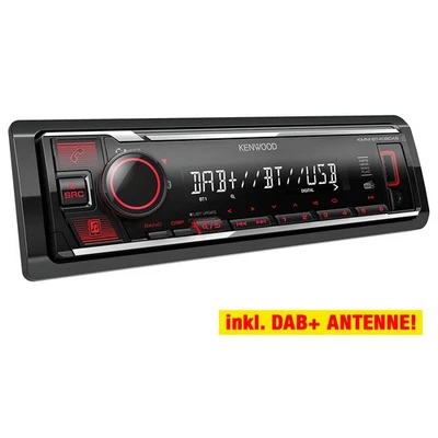 KENWOOD KMM-BT408DAB Auto Radioset für LKW/Truck/Bus/24 Volt/24V - Bild 1 von 4