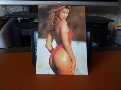 Cindy Crawford ++ Postkarte ++ unbeschrieben ++ 3 ++