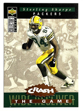 HOFer STERLING SHARPE Packers 1994 Collector's Choice CRASH THE GAME BRONZE Card