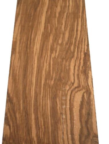 Zebrano Plank Wood Woodturning 123x19cm x 55-64mm