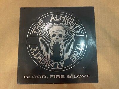 The Almighty    Blood, Fire & Love - Polydor    841 347-1 - Vinyl - siehe Fotos