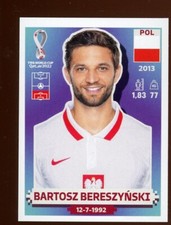 2022 Qatar Fifa World Cup Panini Sticker BARTOSZ BERESZYNSKI Poland POL6