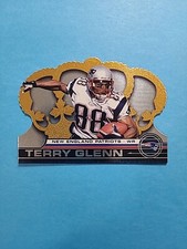 TERRY GLENN 2001 PACIFIC CROWN ROYALE FOOTBALL CARD # 83 H0357