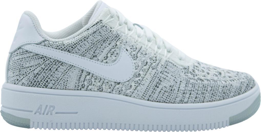 Size Nike Air Force Flyknit Low White W for sale online
