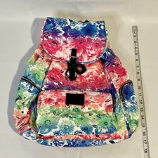 Victoria Secret PINK Multi-Color Floral Print Backpack