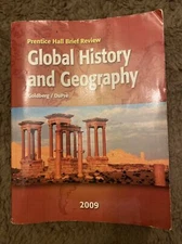 GLOBAL HISTORY AND GEOGRAPHY (PRENTICE HALL BRIEF REVIEW) By Steven Golberg VG