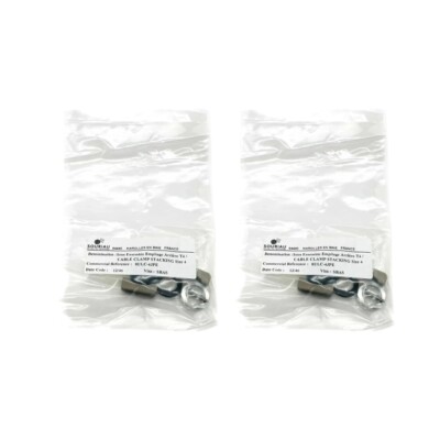 Souriau 8ULC-4JPE Cable Clamp Stacking Size 4 - 2 Pcs