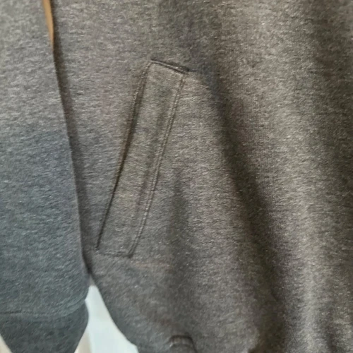 Norm Thompson Escape From The Ordinary Gray Sweat Zip Jacket SZ L Grandpacore image 4