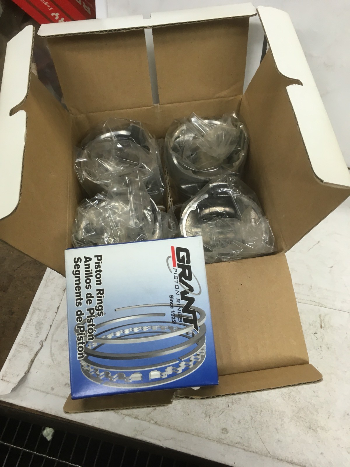 Fits Honda Civic EX/SI Piston Set STD D16A6 1590cc 19881991 RY6234STD