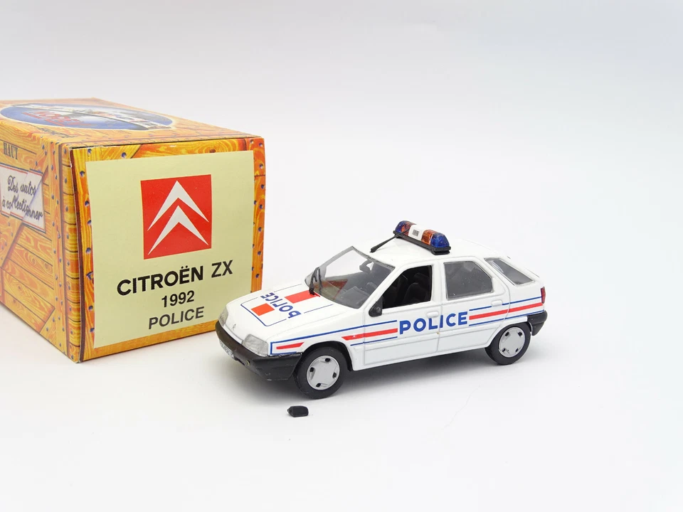 Norev Hachette 1/43 - Citroen ZX 1992 Polizei - Bild 1 von 1