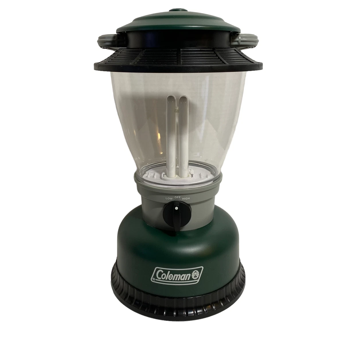 Coleman Lantern Model 5327 Series Green Battery Powered Working