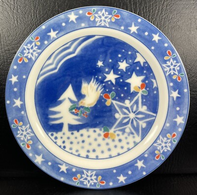 Epoch Noritake Mr. Snowman Salad Plate Multiples Available Christmas