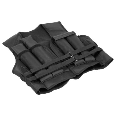 Sport-Tec Gewichtsweste 10 Kg – Trainingsweste Mit 38 Gewichtssäckchen Für Mehr Power