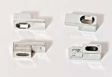 4PCS 6mm Shower Glass Panel Bracket Retaining Clip Clamp Enclosure Fixture