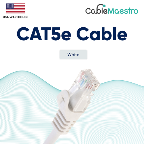 CAT5 Ethernet Internet Cable Network 1.5 3 5 7 10 15 25 30 50 75 100 200 Lot - Afbeelding 3 van 3
