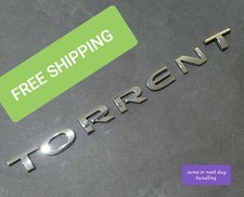 2006-2009 PONTIAC TORRENT REAR GATE EMBLEM BADGE SYMBOL no ADHESIVE  (2007) lot2