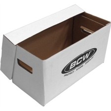  4 Pack BCW 45 RPM Vinyl Record Storage Box - Store Your Collection Safely